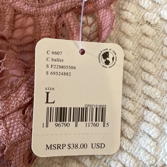 Free people mauve bralette - Picture 6 of 7